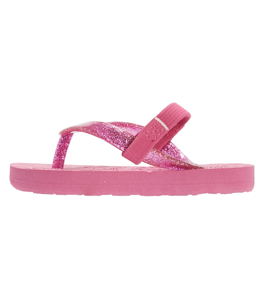 Roxy Girls' Viva Sparkle Sandal (Toddler)