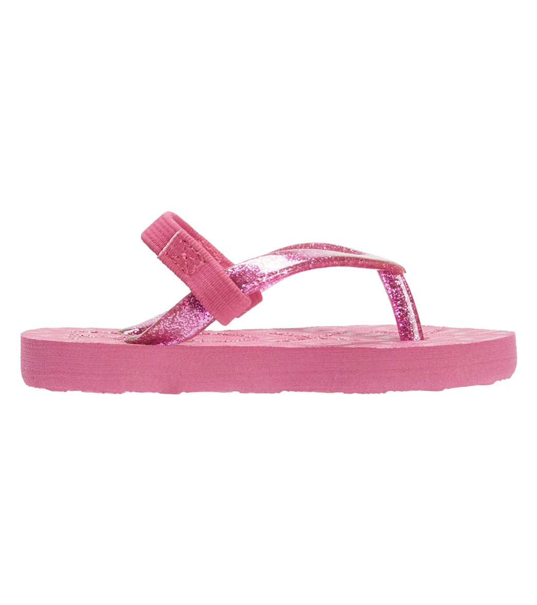 Roxy Girls' Viva Sparkle Sandal (Toddler)