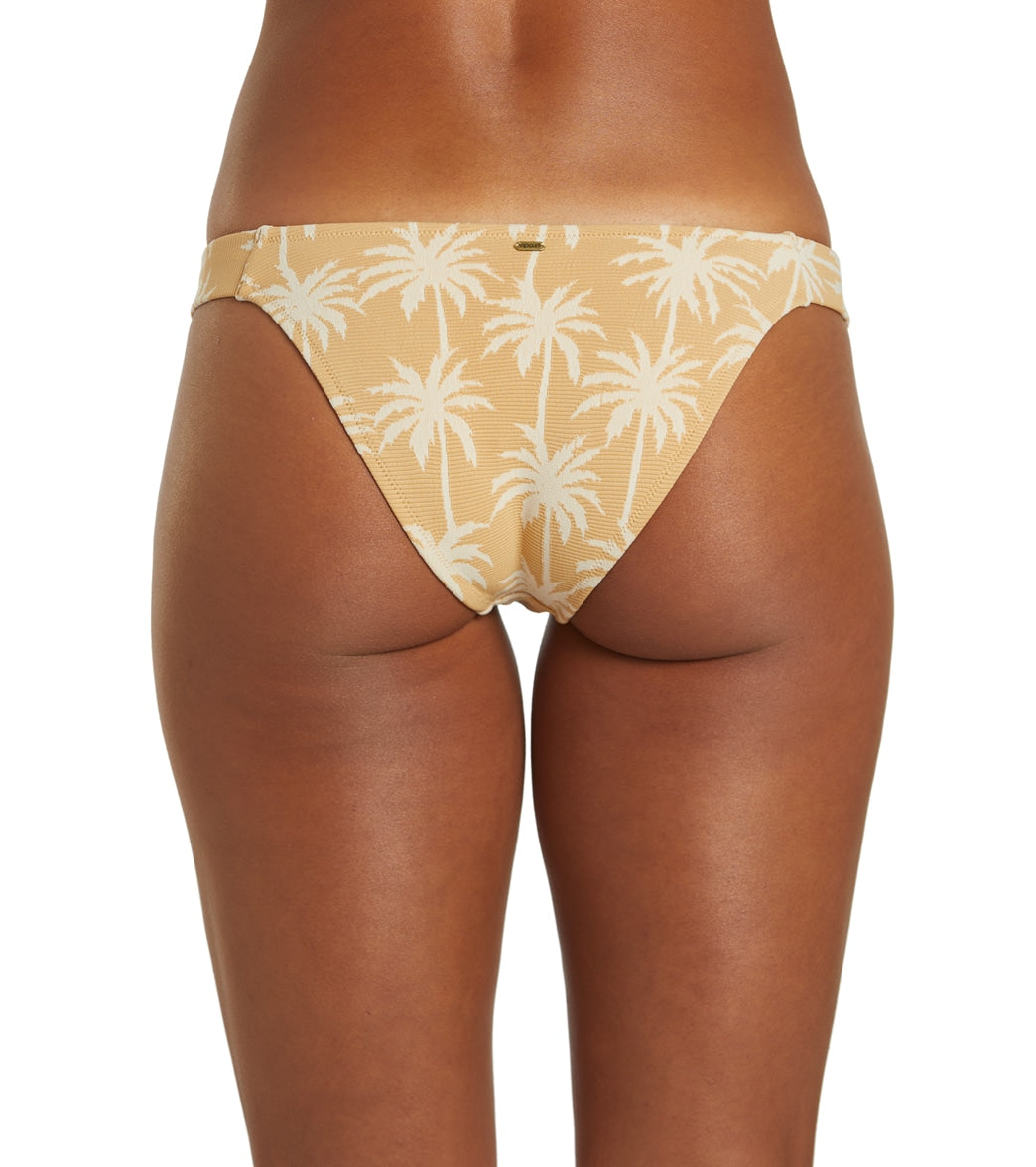 Rip Curl Women's Surf Palms Banded Cheeky Bikini Bottom