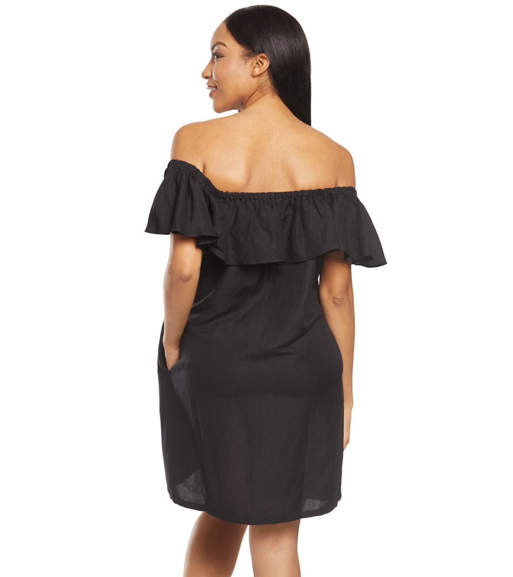 Tommy Bahama Women's St Lucia Off The Shoulder Dress