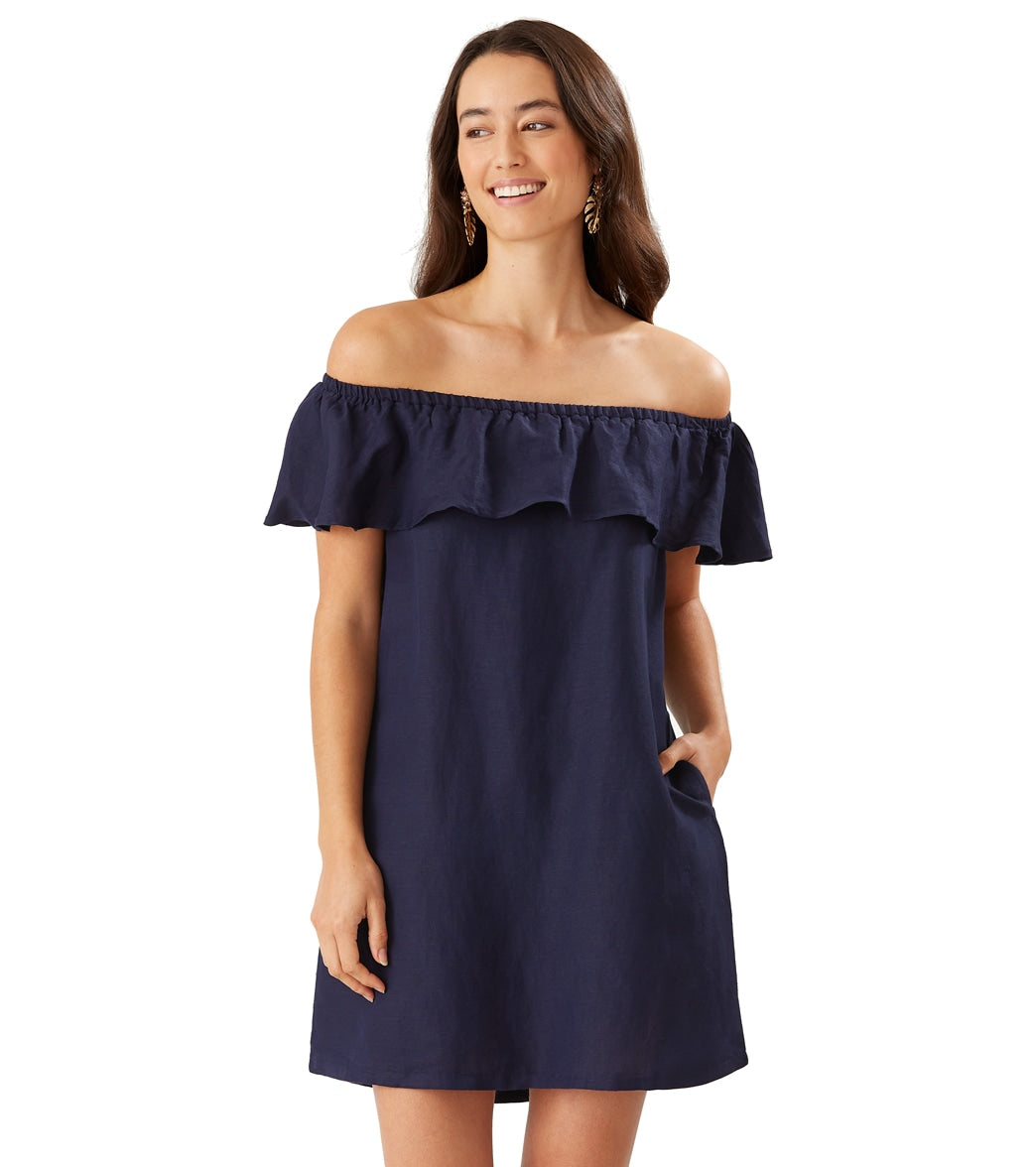 Tommy Bahama Women's St Lucia Off The Shoulder Dress