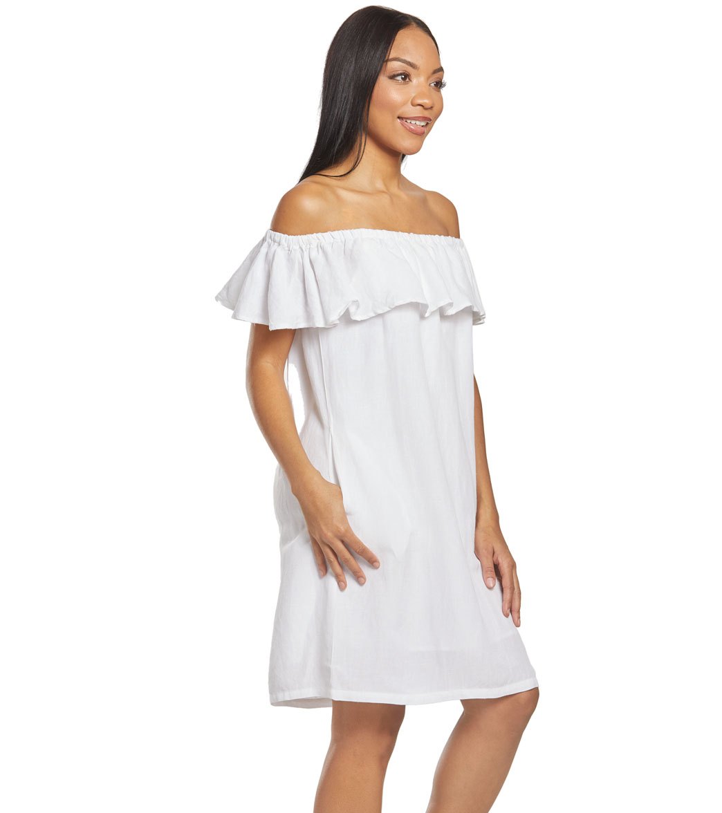 Tommy Bahama Women's St Lucia Off The Shoulder Dress