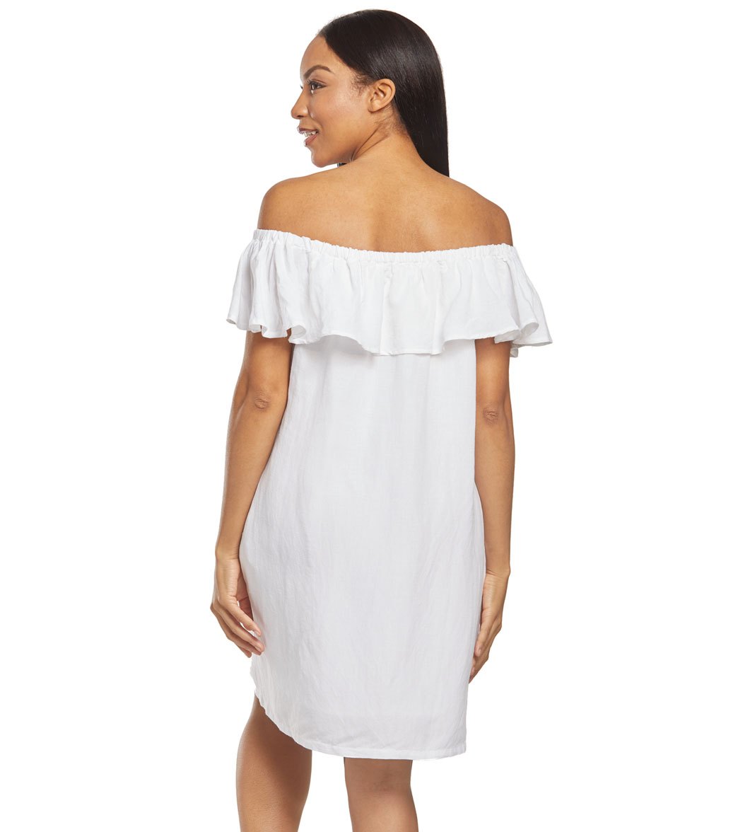 Tommy Bahama Women's St Lucia Off The Shoulder Dress