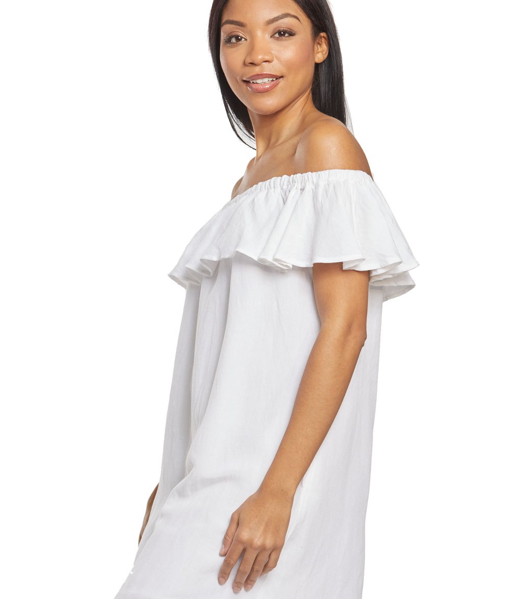 Tommy Bahama Women's St Lucia Off The Shoulder Dress