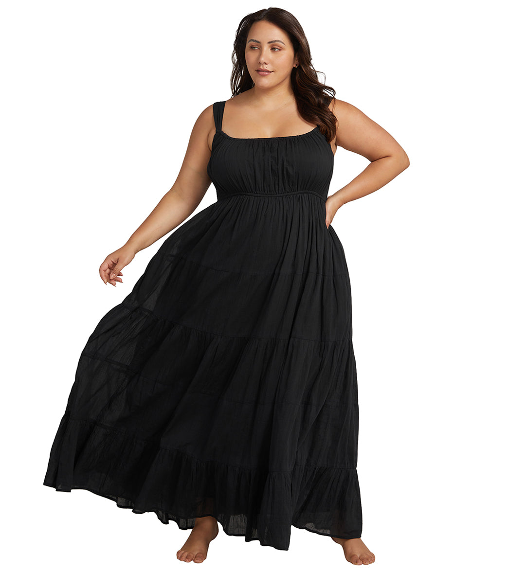 Artesands Woman's Plus Size Resort Wear Liszt Long Maxi Dress