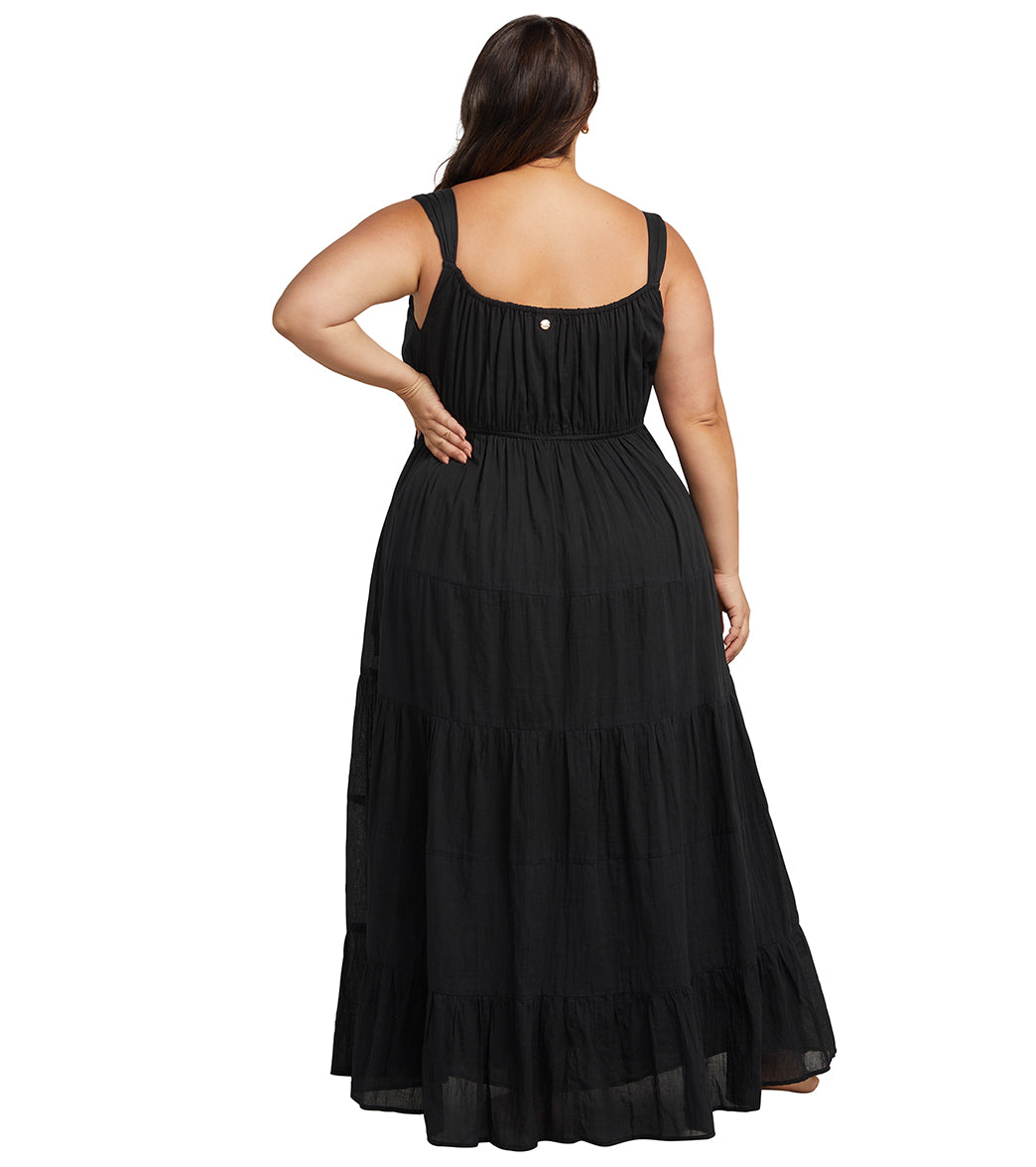 Artesands Woman's Plus Size Resort Wear Liszt Long Maxi Dress