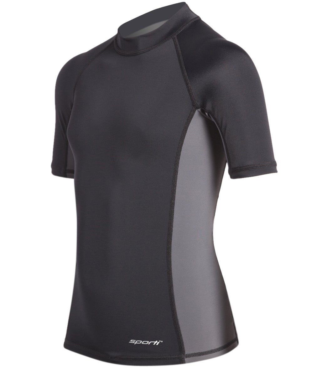 Sporti Youth Unisex S/S UPF 50+ Sport Fit Rash Guard