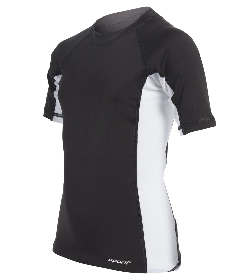 Sporti Youth Unisex S/S UPF 50+ Sport Fit Rash Guard