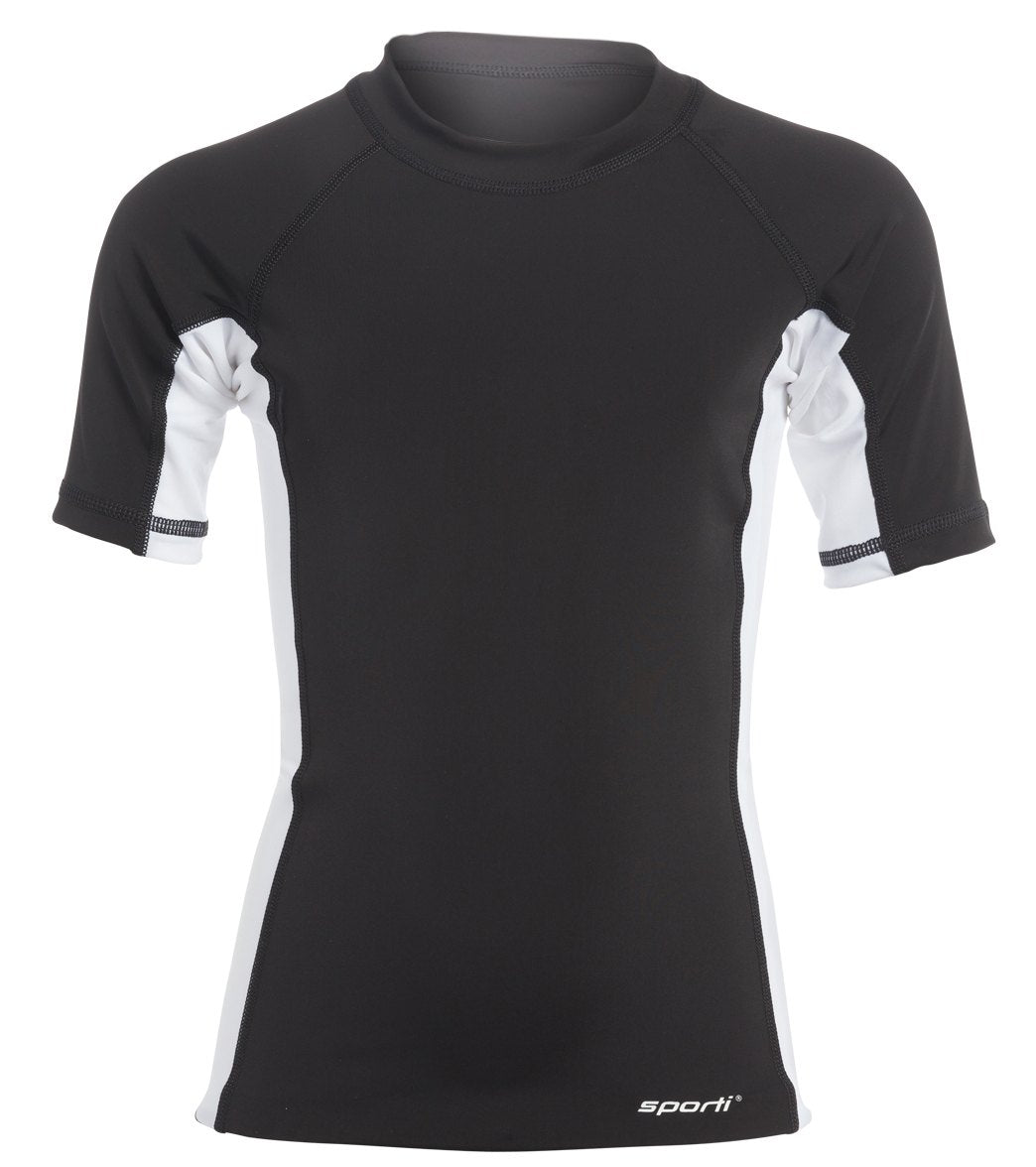 Sporti Youth Unisex S/S UPF 50+ Sport Fit Rash Guard