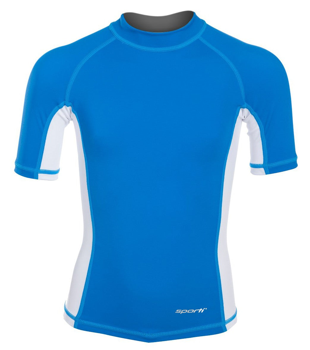 Sporti Youth Unisex S/S UPF 50+ Sport Fit Rash Guard