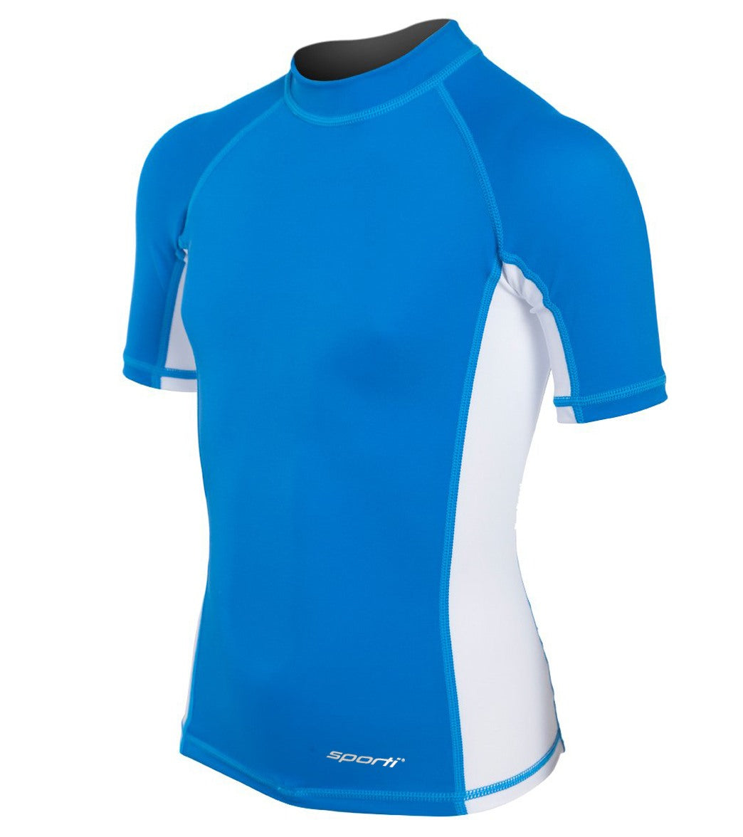 Sporti Youth Unisex S/S UPF 50+ Sport Fit Rash Guard