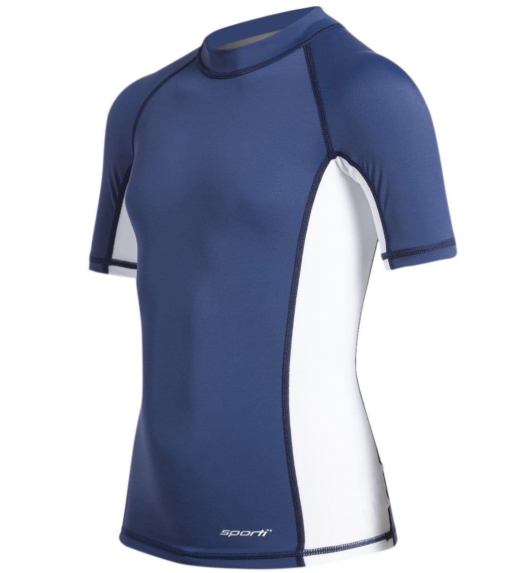 Sporti Youth Unisex S/S UPF 50+ Sport Fit Rash Guard