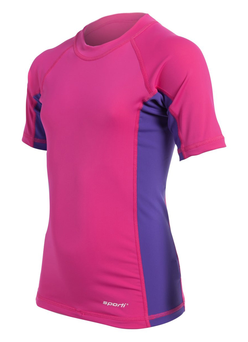 Sporti Youth Unisex S/S UPF 50+ Sport Fit Rash Guard