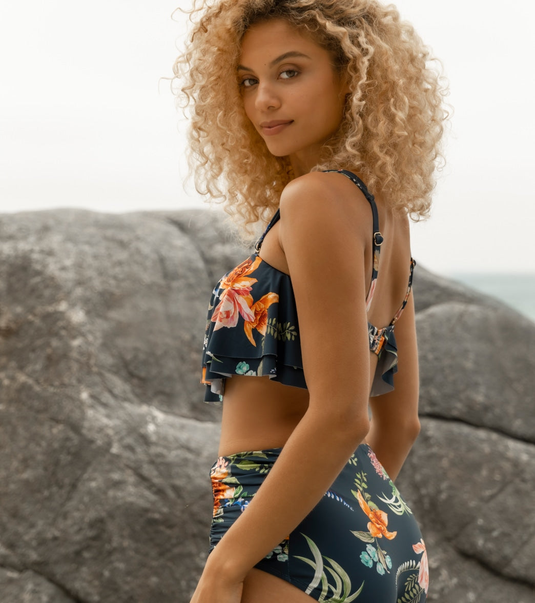 Jantzen Women's Floral Enchantment Paloma Bikini Top