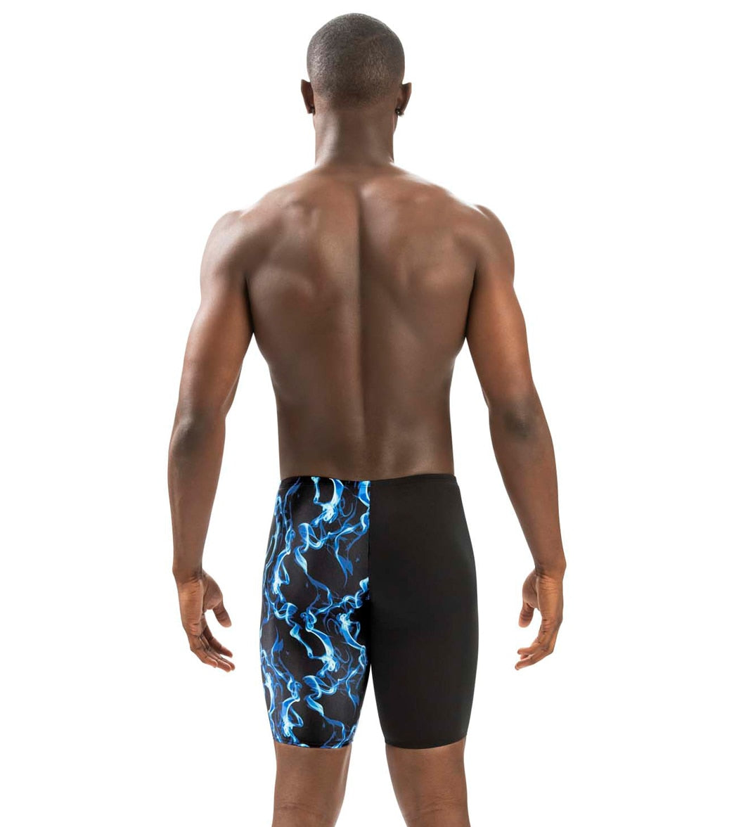 Dolfin Men's Reliance Vapor Print Spliced Jammer Swimsuit