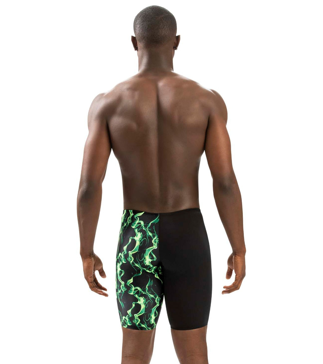 Dolfin Men's Reliance Vapor Print Spliced Jammer Swimsuit
