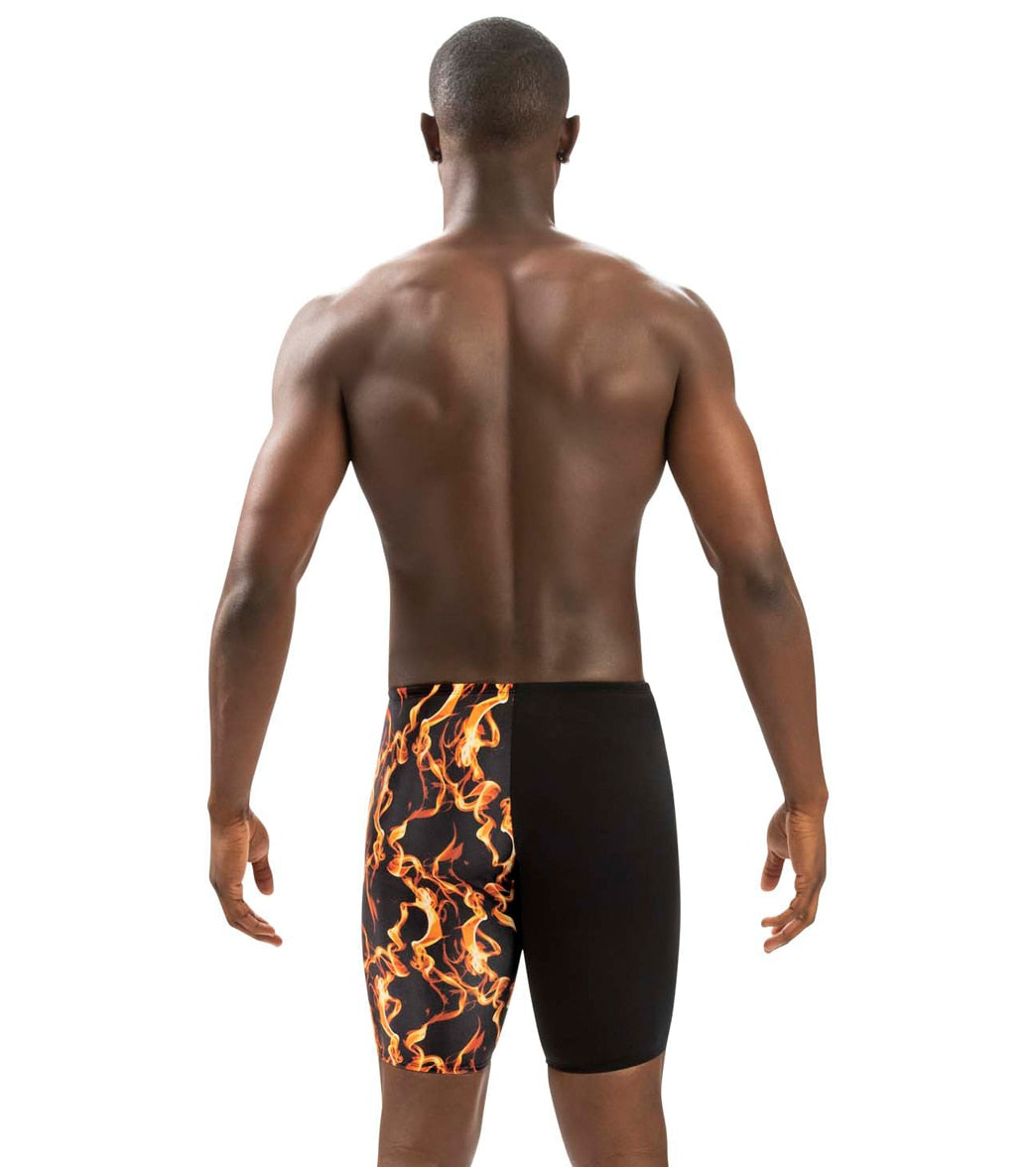 Dolfin Men's Reliance Vapor Print Spliced Jammer Swimsuit