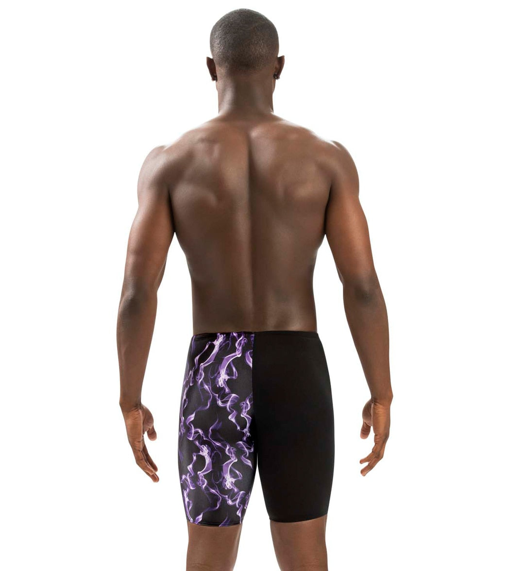 Dolfin Men's Reliance Vapor Print Spliced Jammer Swimsuit