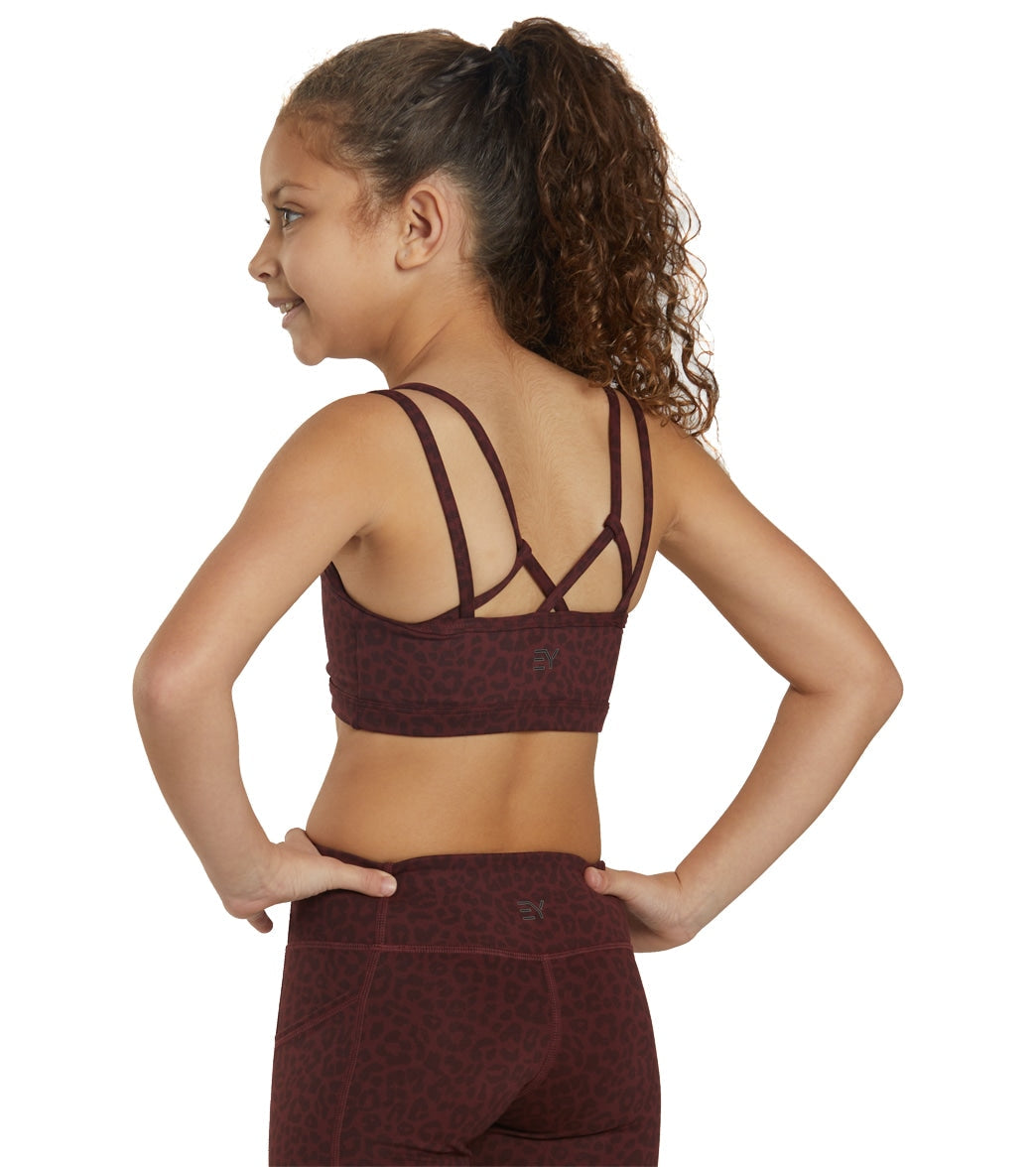 Everyday Yoga Girl Wholesome Cheetah Sports Bra