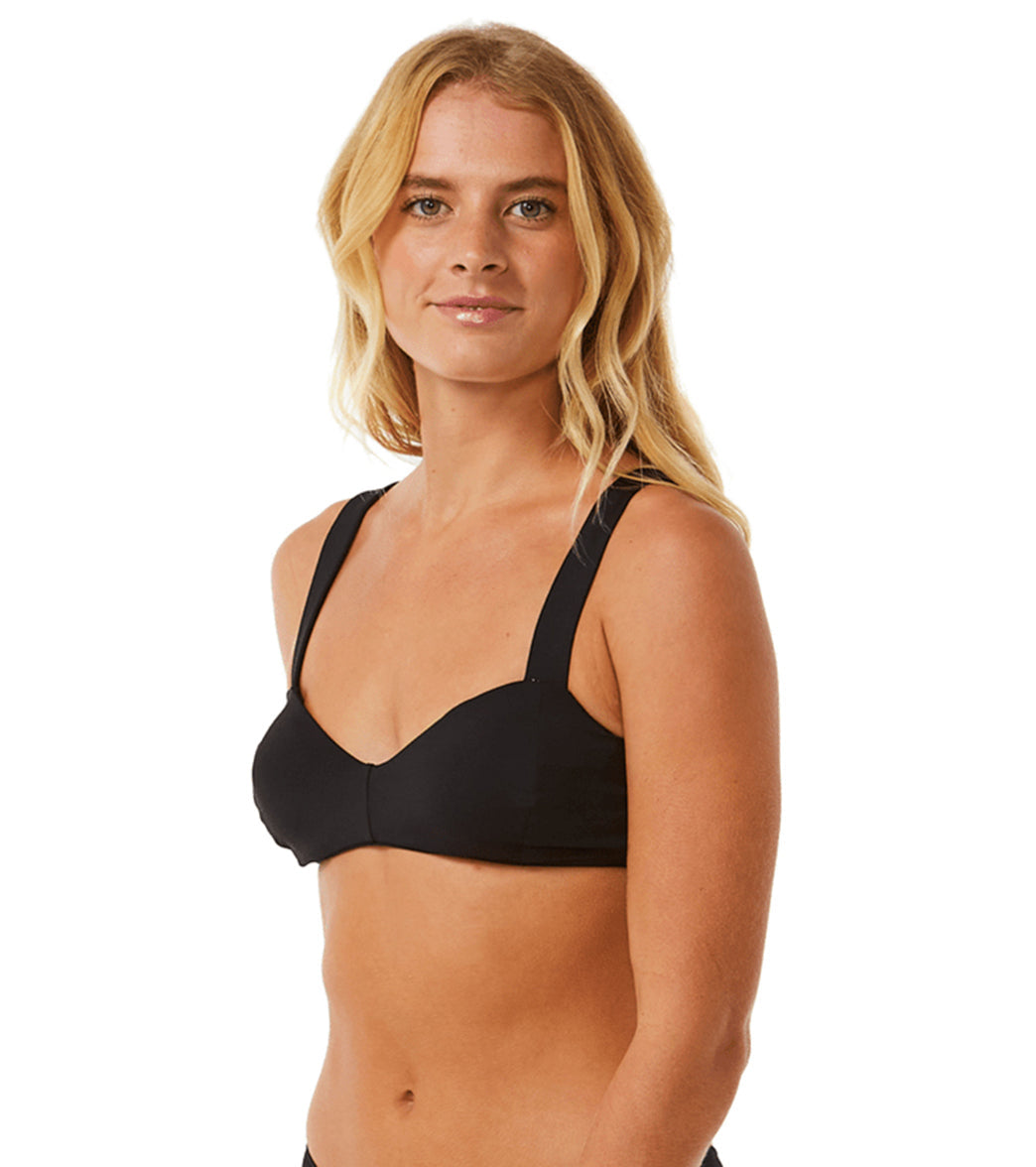 Rip Curl Women's Classic Surf Bikini Top (D-DD Cup)