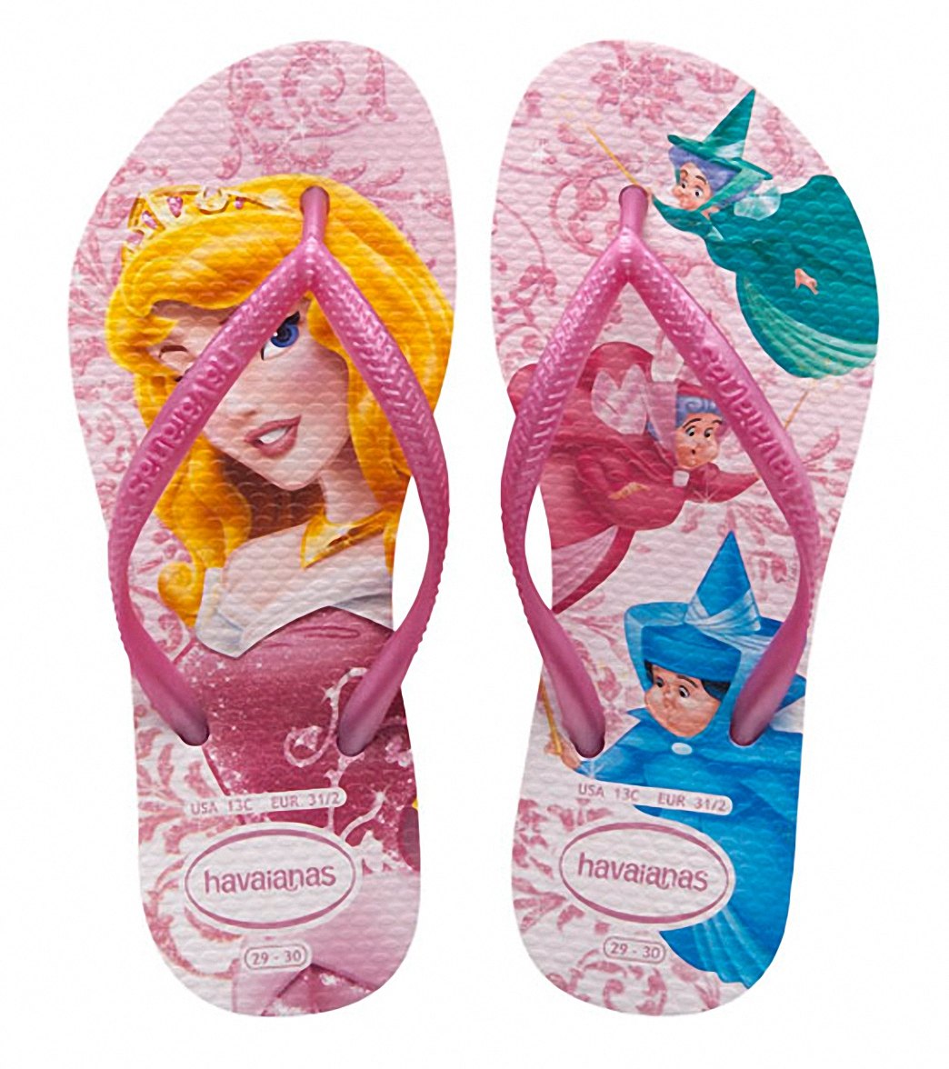 Havaianas Kids' Slim Princess Flip Flop (Toddler, Little Kid)