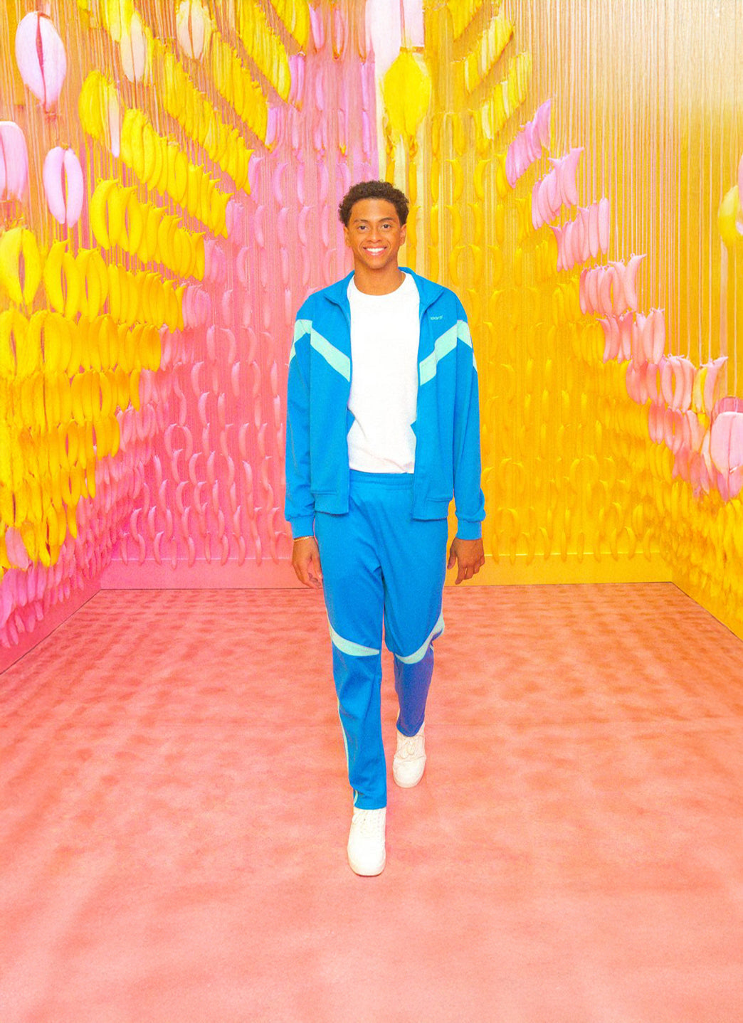 Sporti x Shaine Casas Electric Sapphire Team Tracksuit Zip-Up Jacket