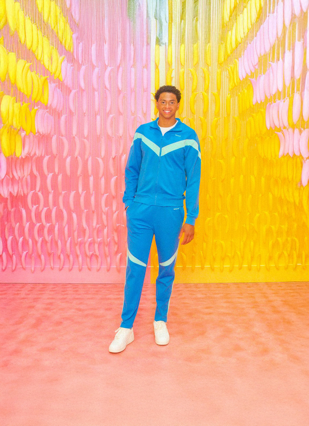 Sporti x Shaine Casas Electric Sapphire Team Tracksuit Zip-Up Jacket