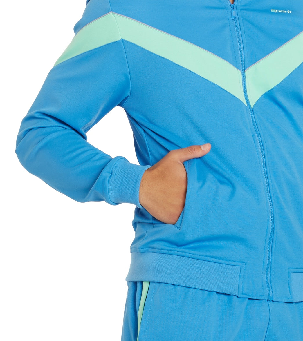 Sporti x Shaine Casas Electric Sapphire Team Tracksuit Zip-Up Jacket