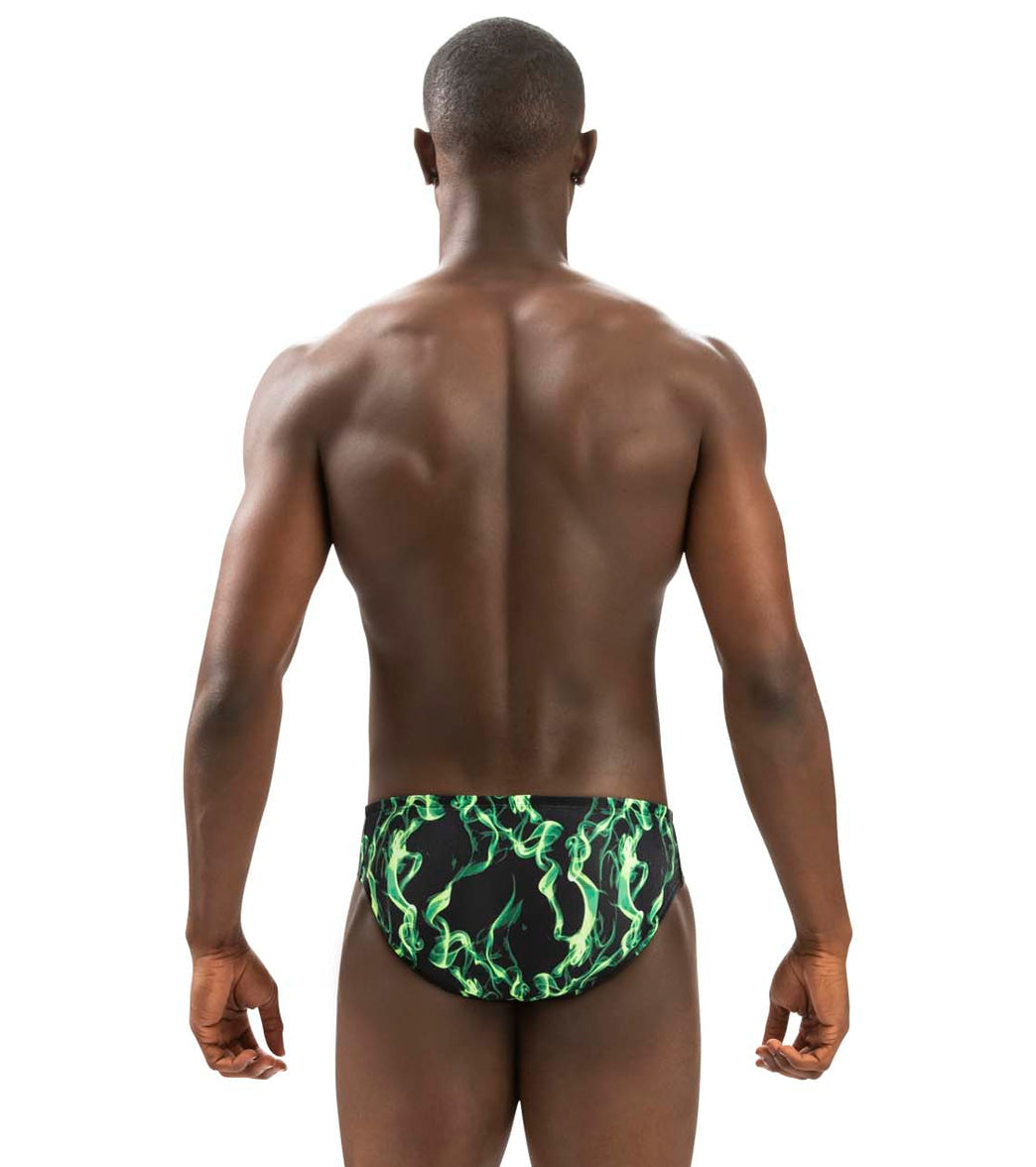 Dolfin Men's Reliance Vapor Print Racer Swimsuit