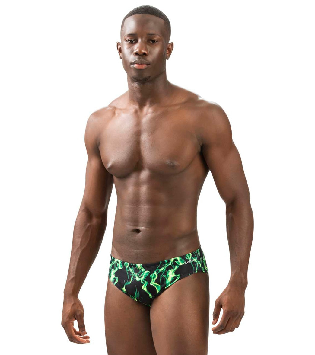 Dolfin Men's Reliance Vapor Print Racer Swimsuit