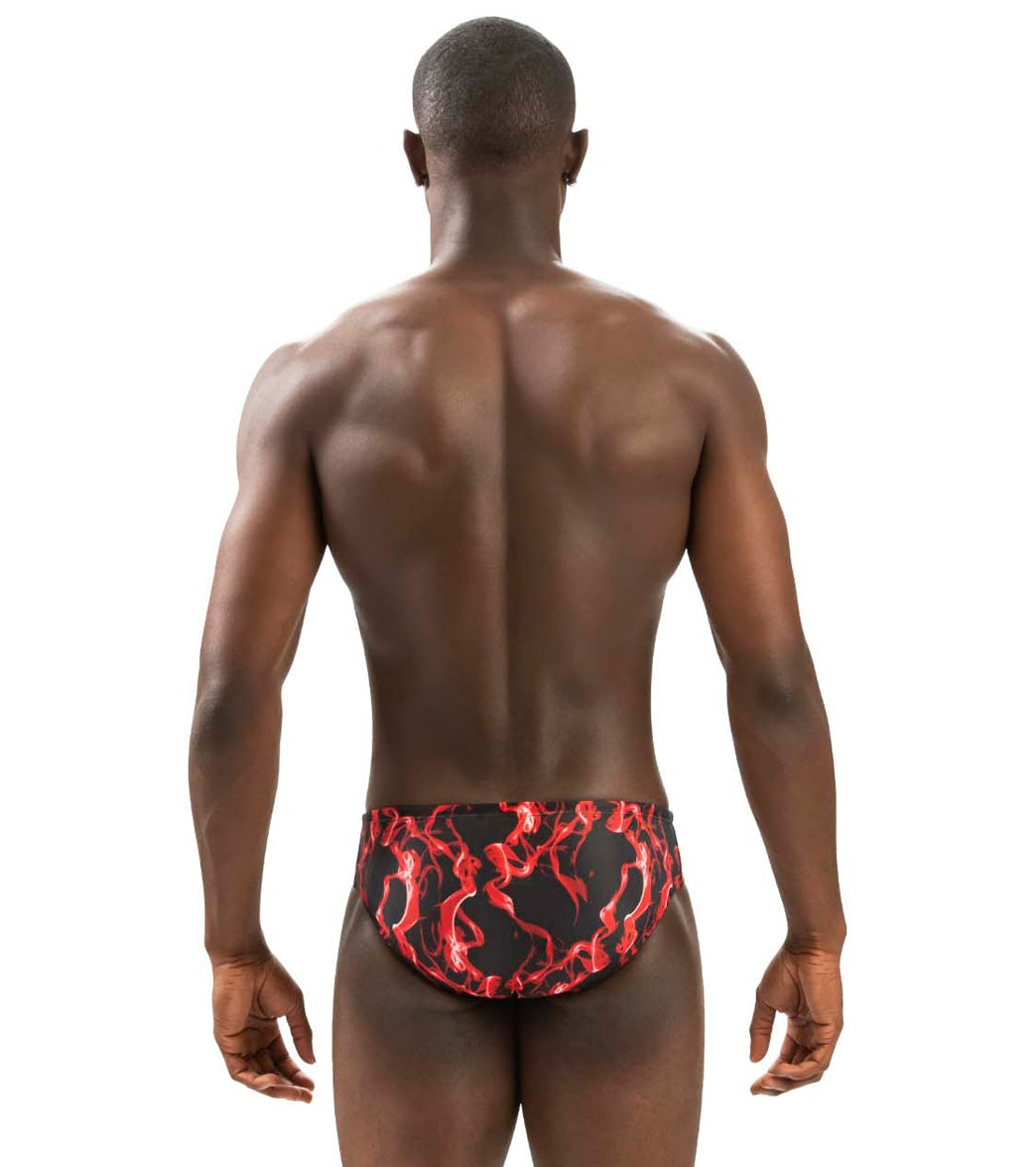 Dolfin Men's Reliance Vapor Print Racer Swimsuit