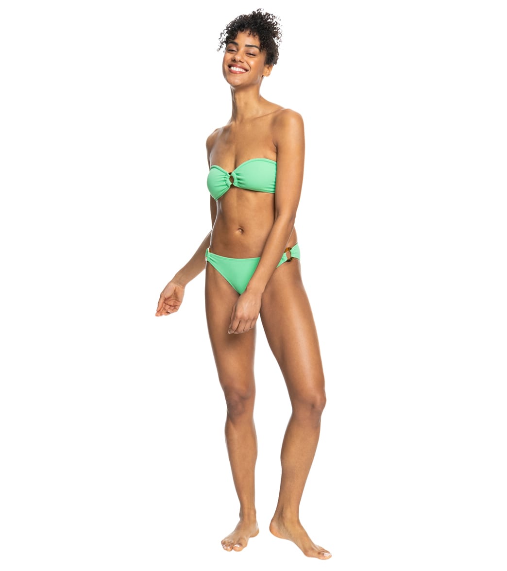 Roxy Women's Color Jam SD Bandeau Bikini Top