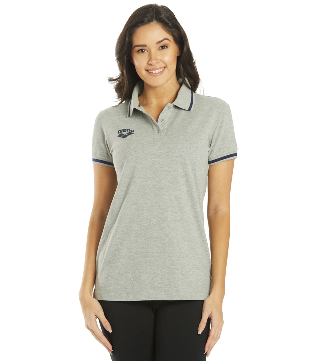 Arena Women's Team Line Short Sleeve Polo