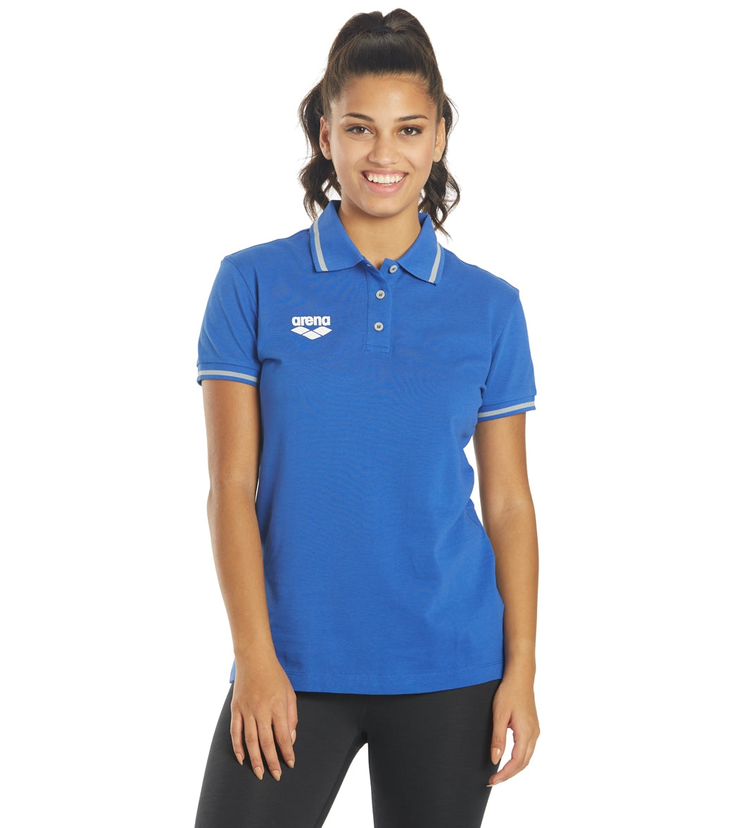 Arena Women's Team Line Short Sleeve Polo