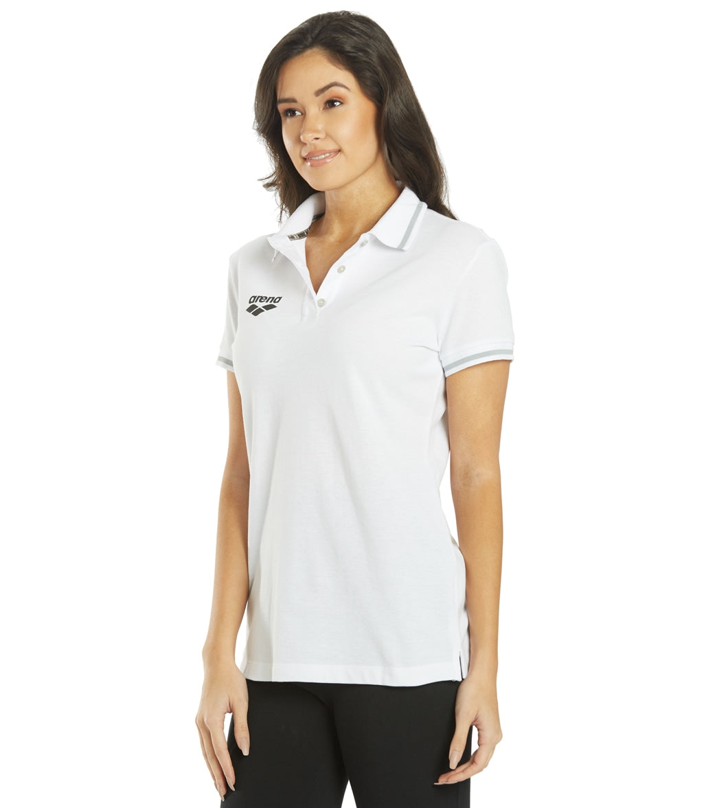 Arena Women's Team Line Short Sleeve Polo