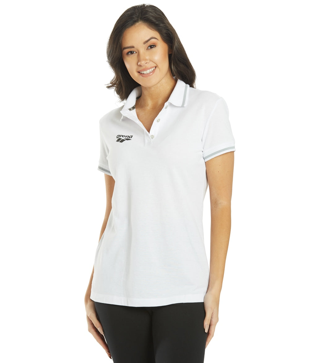 Arena Women's Team Line Short Sleeve Polo