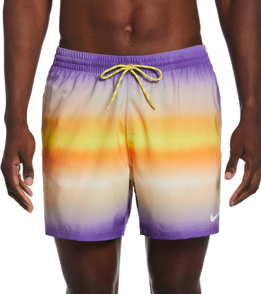 Nike Men's Horizon Stripe Swim Trunks
