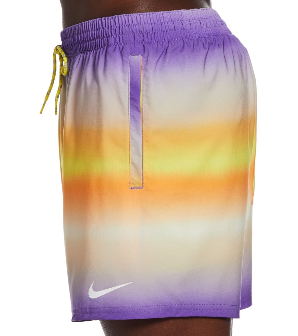 Nike Men's Horizon Stripe Swim Trunks