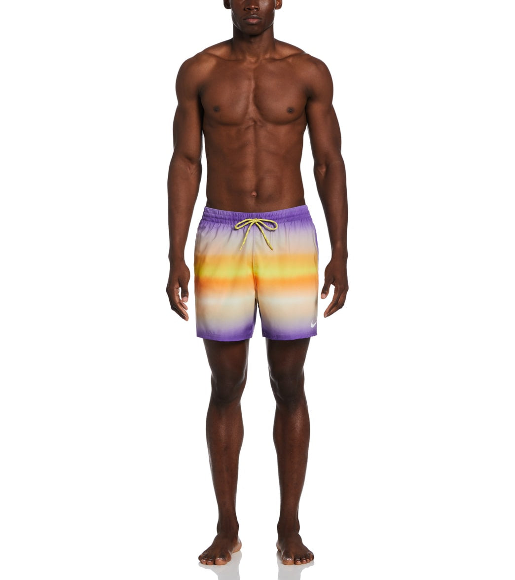 Nike Men's Horizon Stripe Swim Trunks