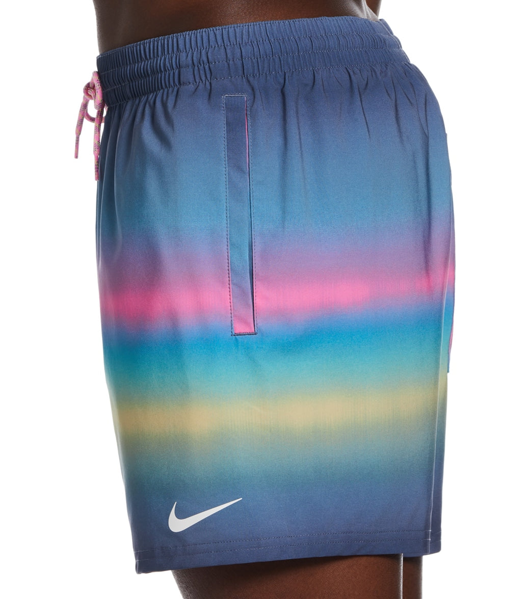 Nike Men's Horizon Stripe Swim Trunks