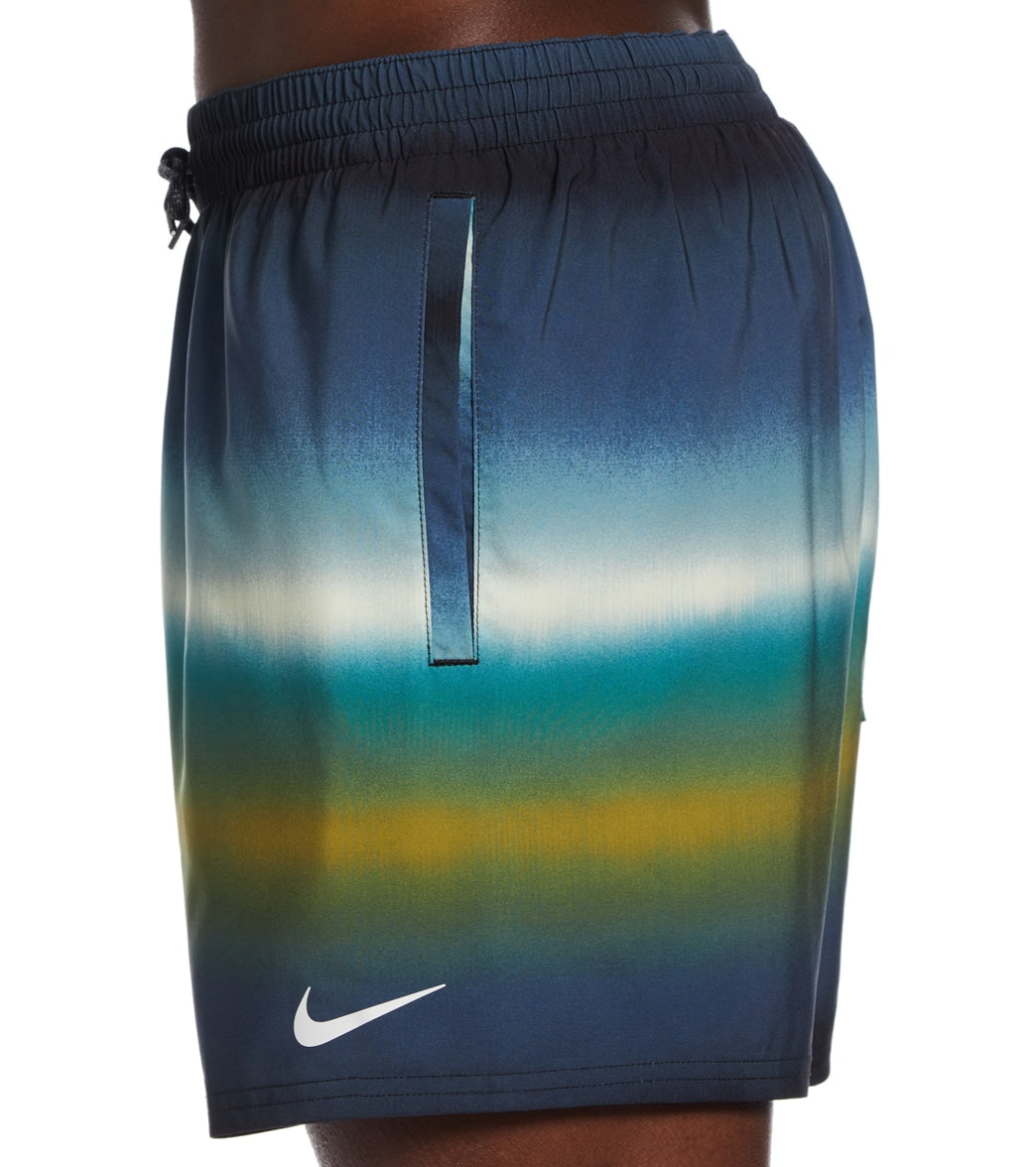 Nike Men's Horizon Stripe Swim Trunks