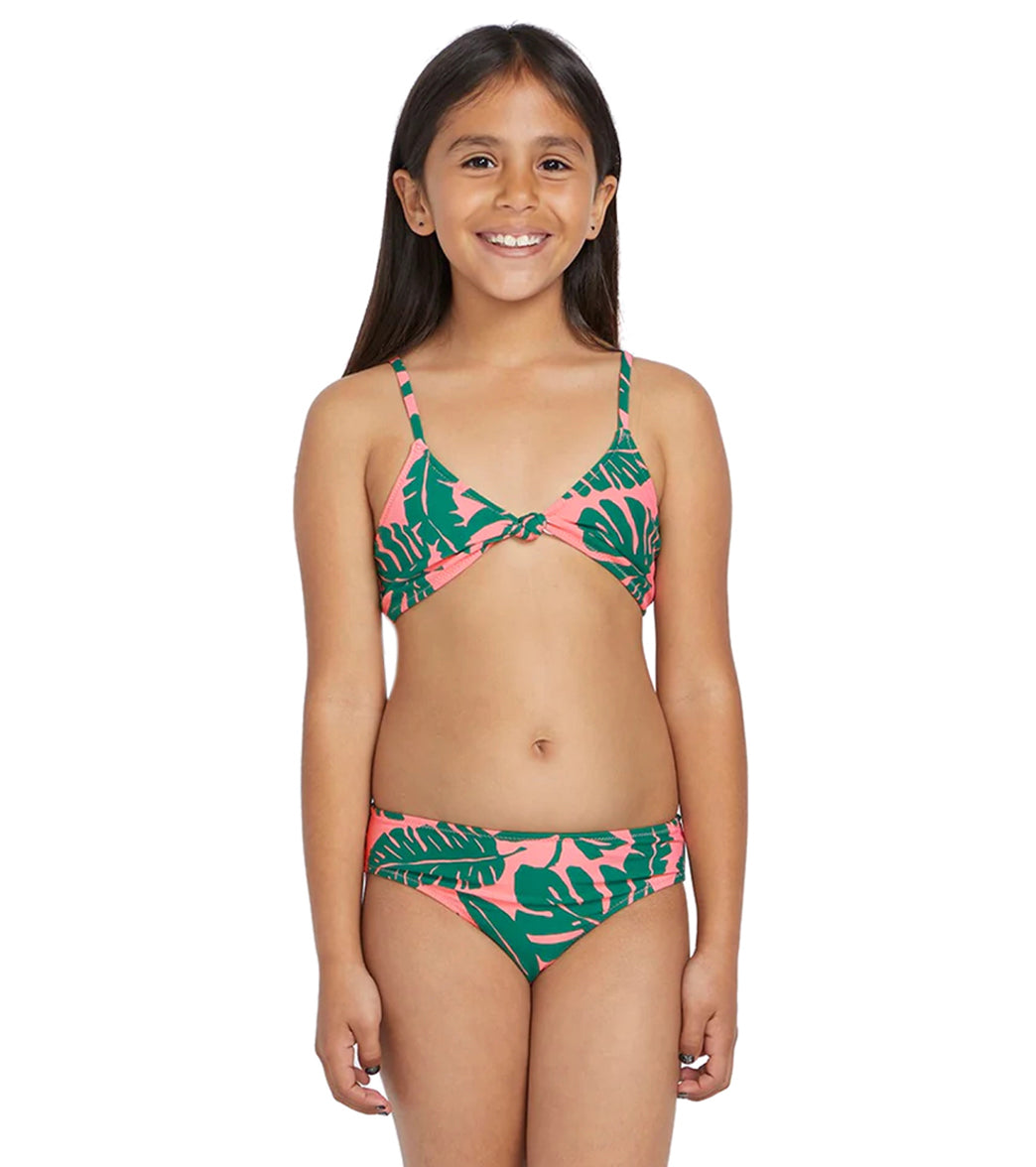 Volcom Girls' Leaf UR Life  Bikini Set