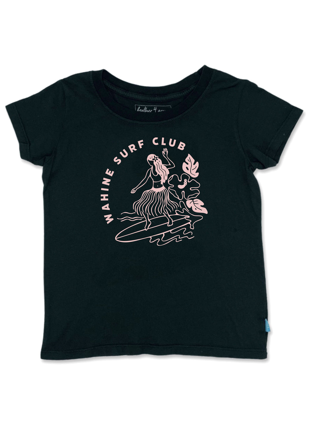 Feather 4 Arrow Girls' Wahine Surf Club Everyday Tee (Baby, Toddler, Little Kid, Big Kid)