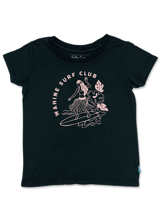 Feather 4 Arrow Girls' Wahine Surf Club Everyday Tee (Baby, Toddler, Little Kid, Big Kid)