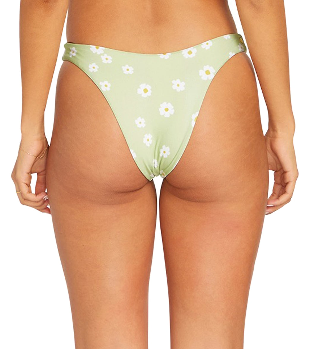 Volcom Women's Like Daisy Cheeky Bikini Bottom