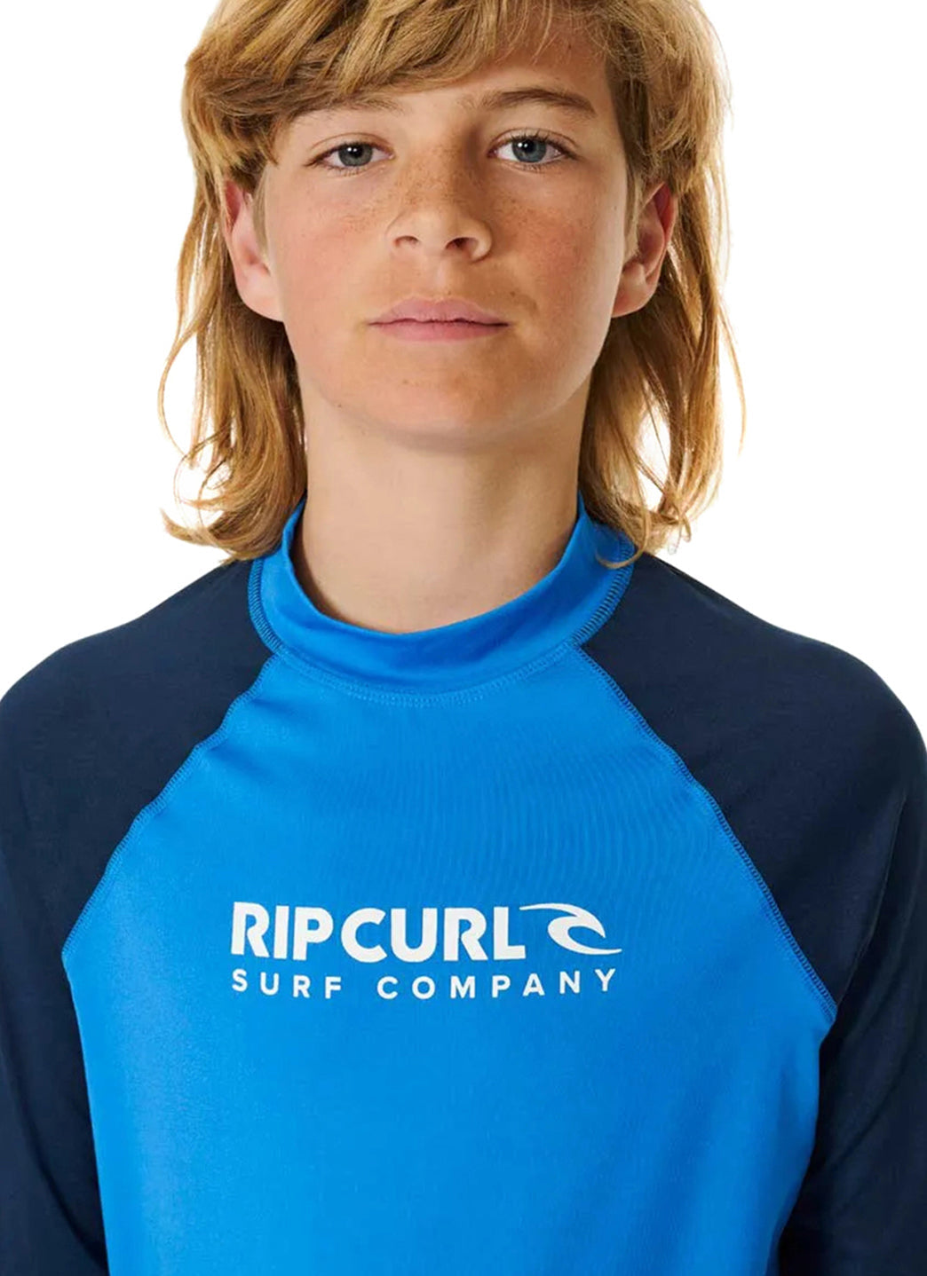 Rip Curl Boys' Shock UPF 50+ Long Sleeve Rashguard (Big Kid)