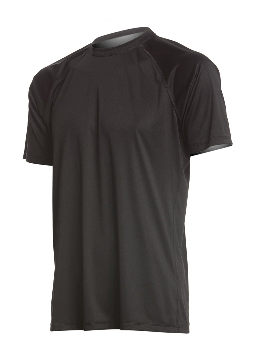 Sporti Men's Solid S/S UPF 50+ Sun Shirt