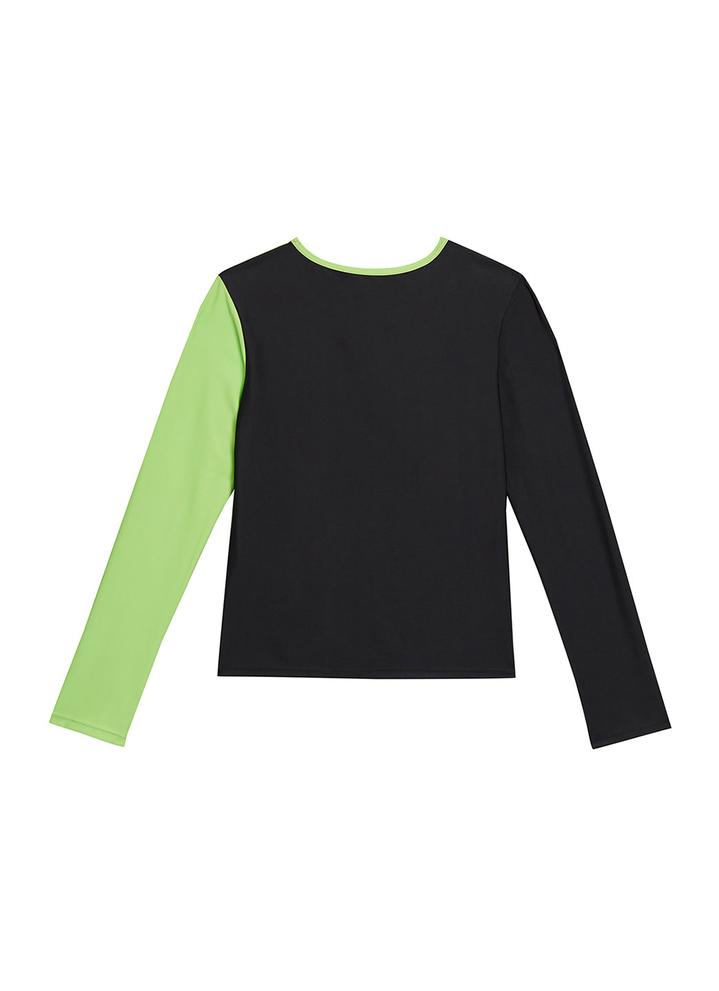 Speedo Girls' Long Sleeve Solid Blocked Logo Rashguard (Big Kid)