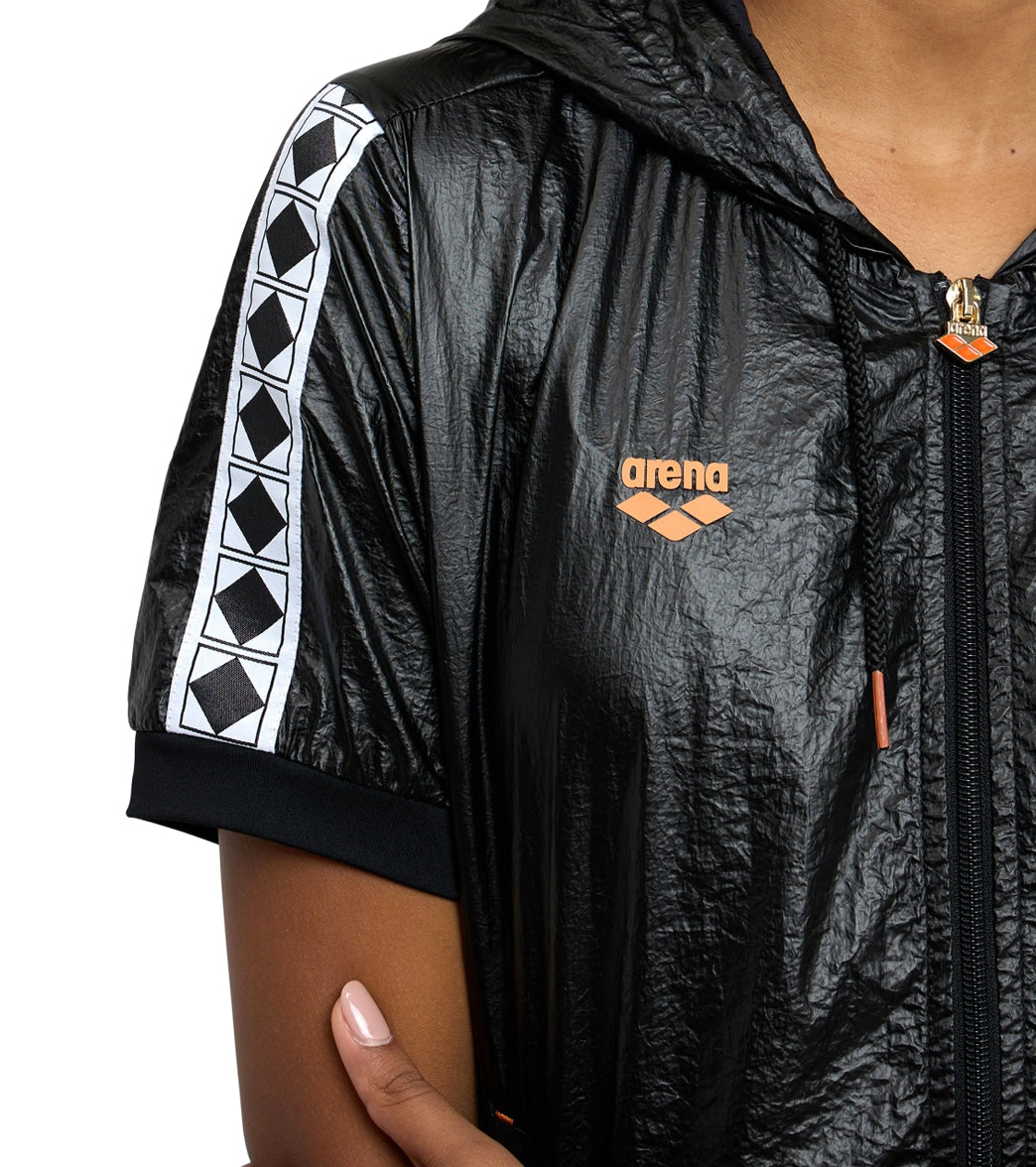 Arena Women's 50th Anniversary Black Hooded Jacket