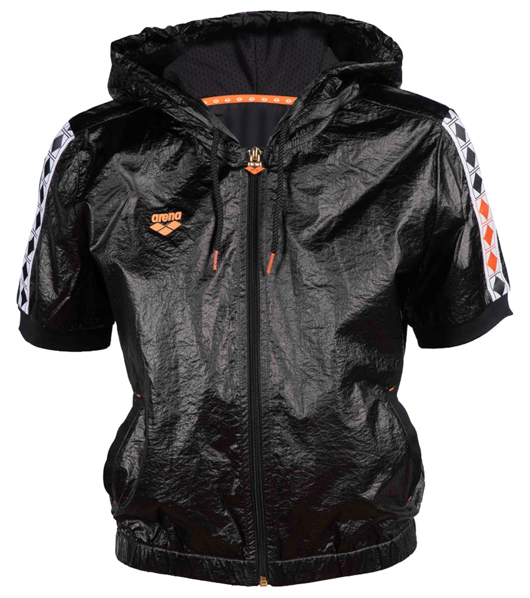 Arena Women's 50th Anniversary Black Hooded Jacket